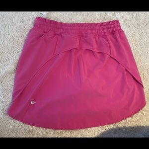 Lululemon 10 Hotty Hot High-Rise Skort *Long sonic pink